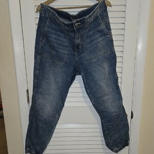 NWT Torrid Deep Blue Super Soft Mid-Rise Jeans